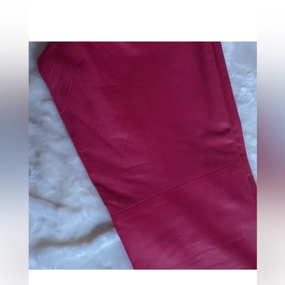 NWT Ralph Lauren purple Label Leather Pink pants Size 4 - Picture 11 of 14